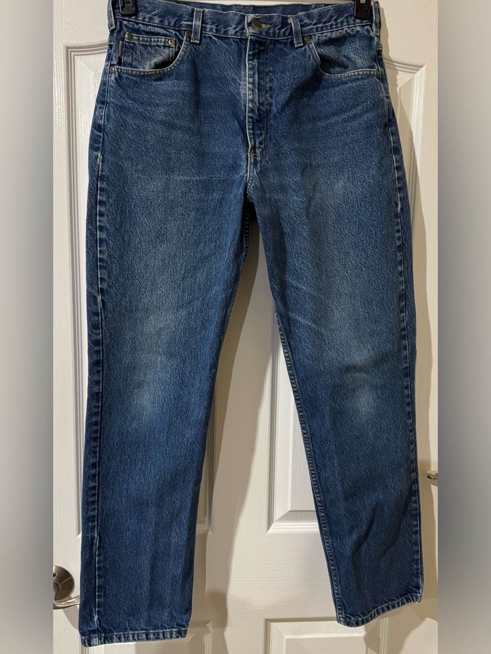 Carhartt B18 PRW Men’s Jeans Straight Traditional Fit Tapered Leg 36 X 32